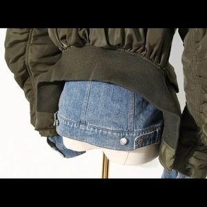 Bomber denim jacket mix!